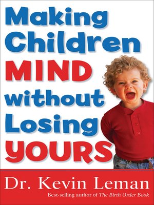 cover image of Making Children Mind without Losing Yours